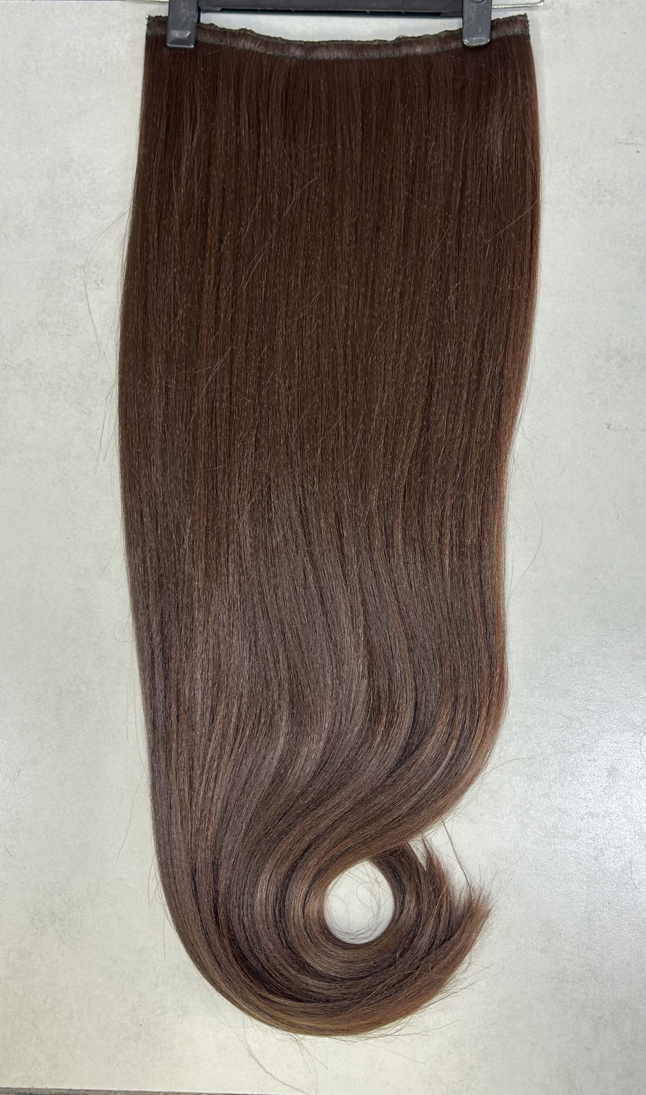 عکس محصول اکستنشن ۵ گیره قهوه ای قرمزی دار ۹۰ س(m4)
