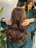 عکس محصول کلاه گیس جلو چتری حالت دار خرمایی کد 10b