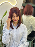 عکس محصول کلاه گیس جلوچتری مصری شرابی کد 99j