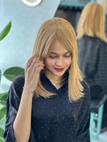 عکس محصول کلاه گیس جلوچتری مصری شکلاتی کد ۱۸