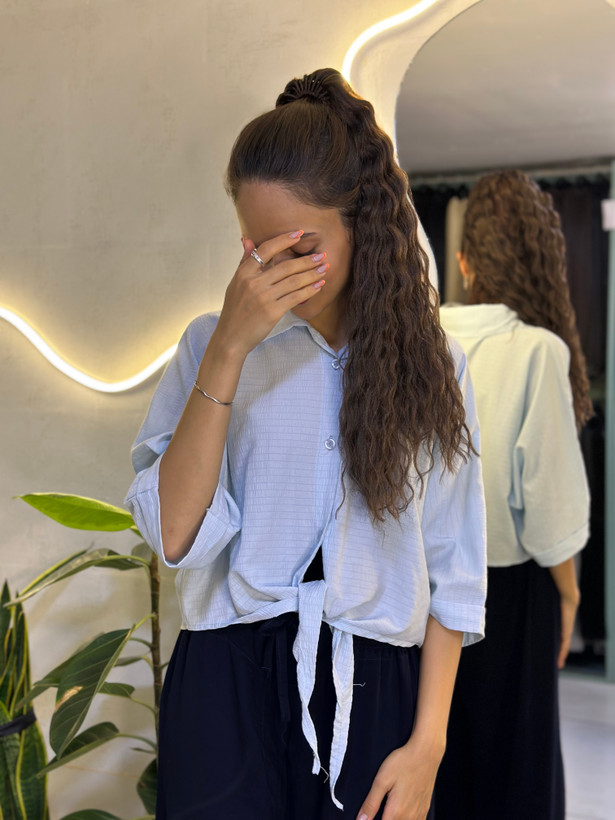 دم اسبی فر شرکتی مشکی پرکلاغی کد ۱