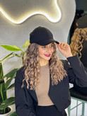 کلاه مویی مصری فر امبره شکلاتی