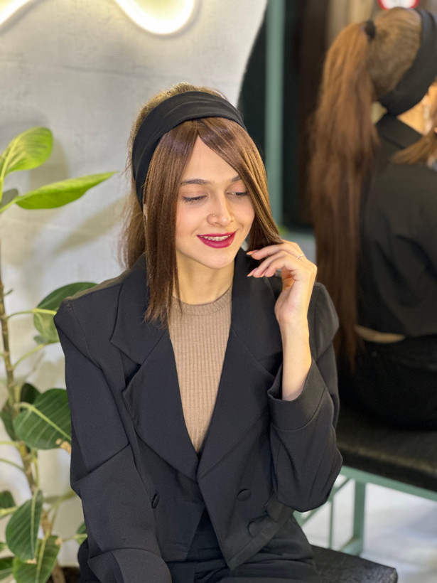 جلومویی صاف کوتاه با هد