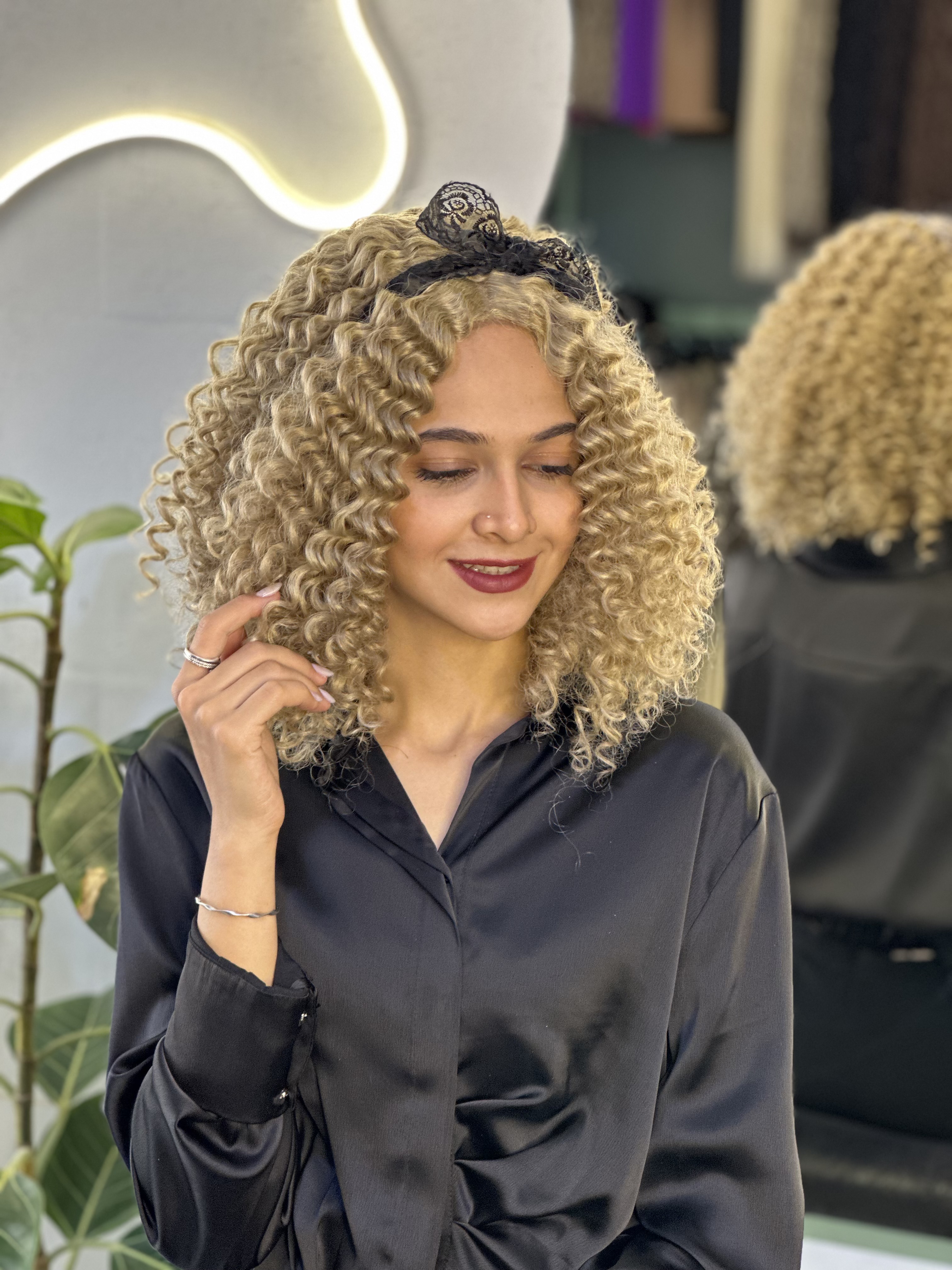 کلاهگیس وارداتی فر زیتونی کد 24b (برند سوکپ)