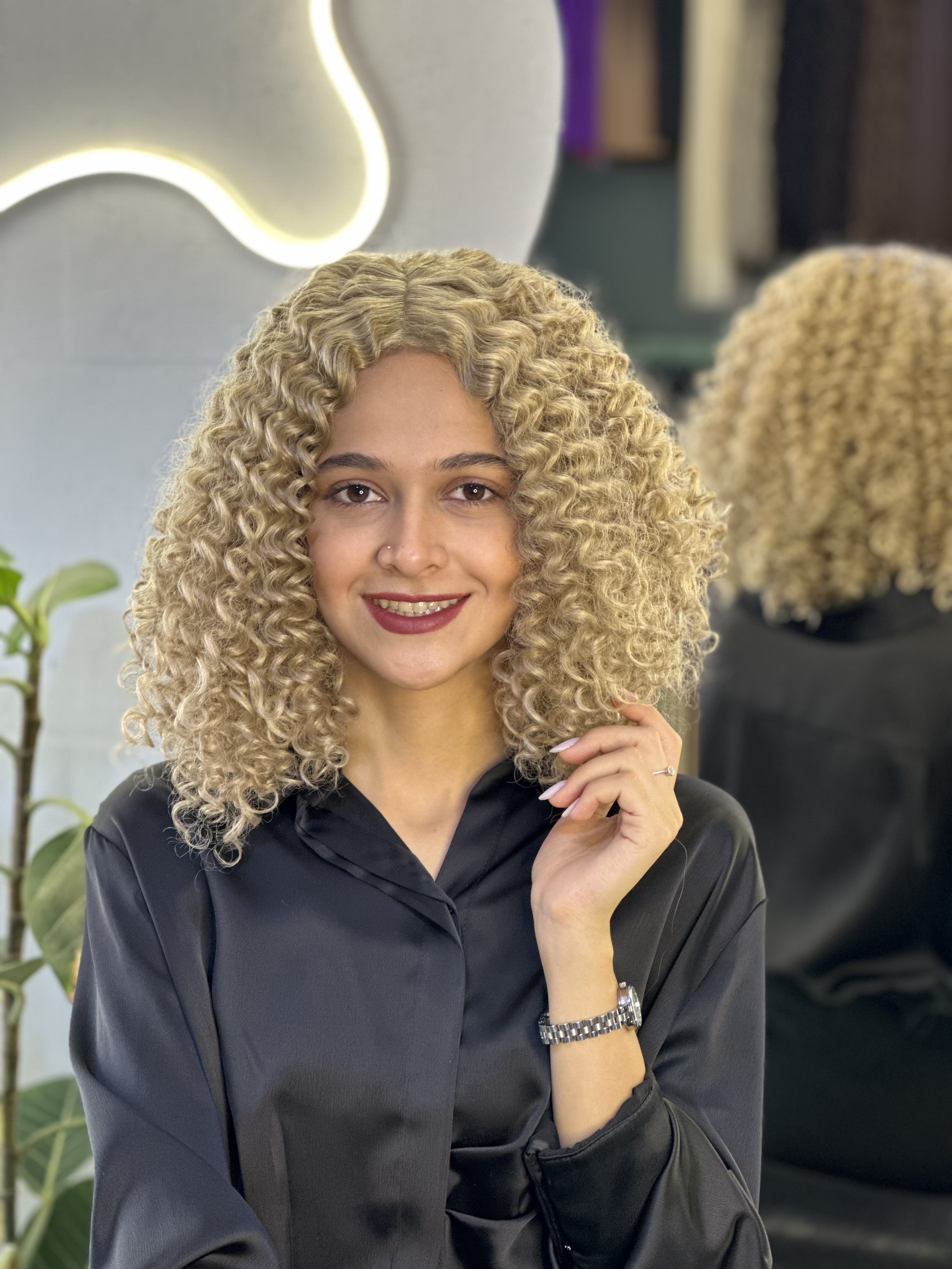 کلاهگیس وارداتی فر زیتونی کد 24b (برند سوکپ)
