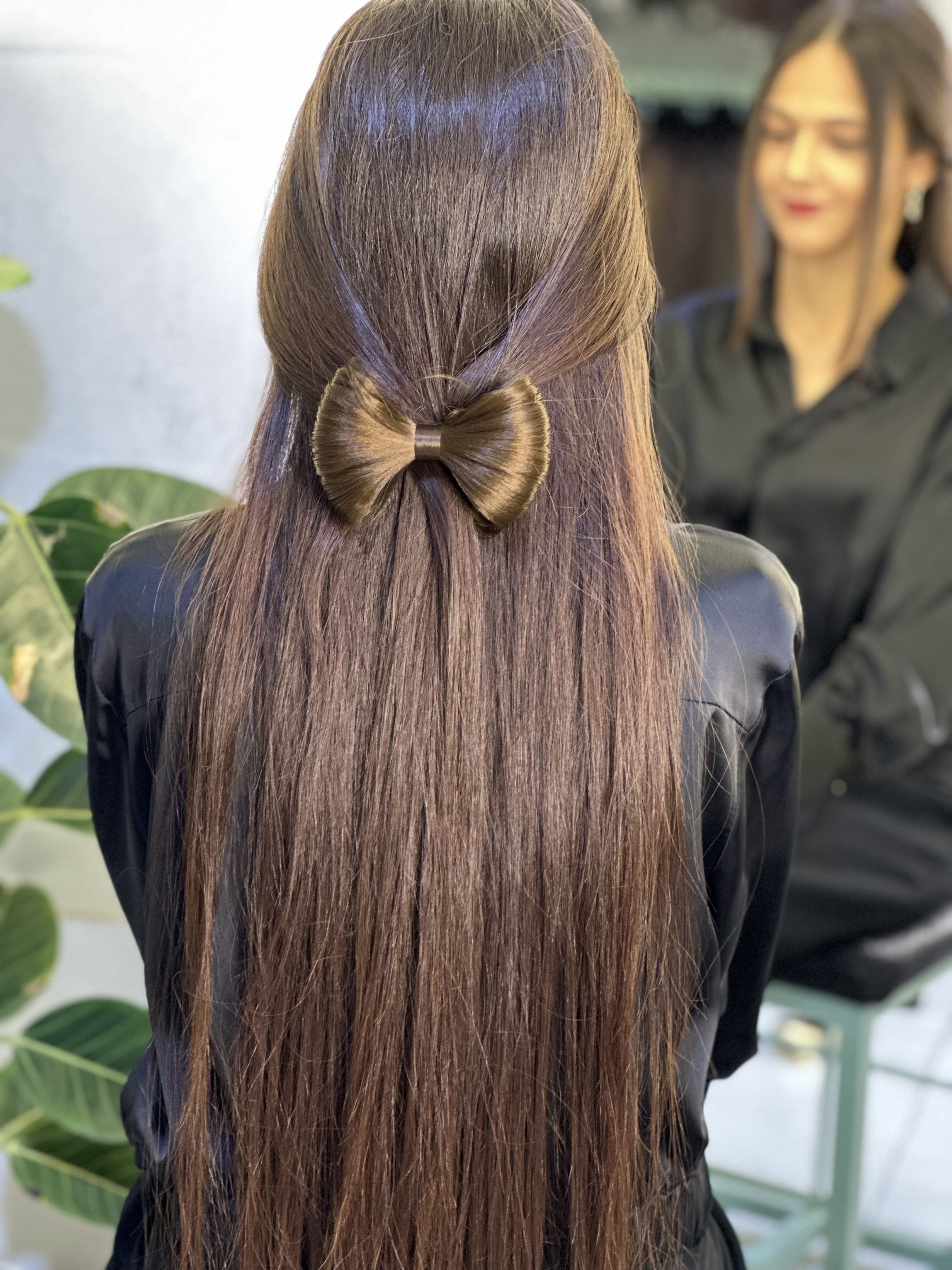 پاپیونی مو خرمایی تیره
