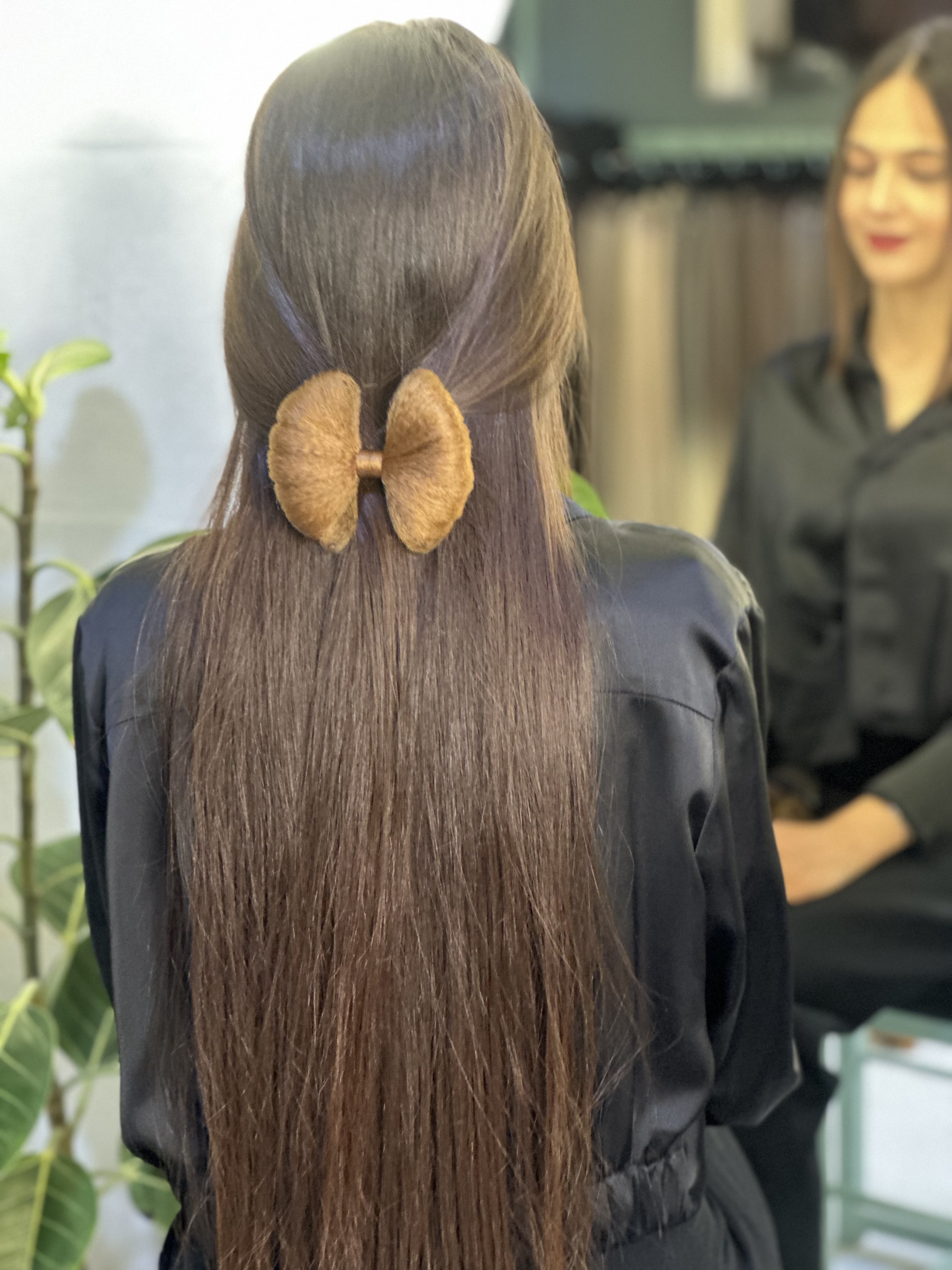 پاپیونی مو عسلی