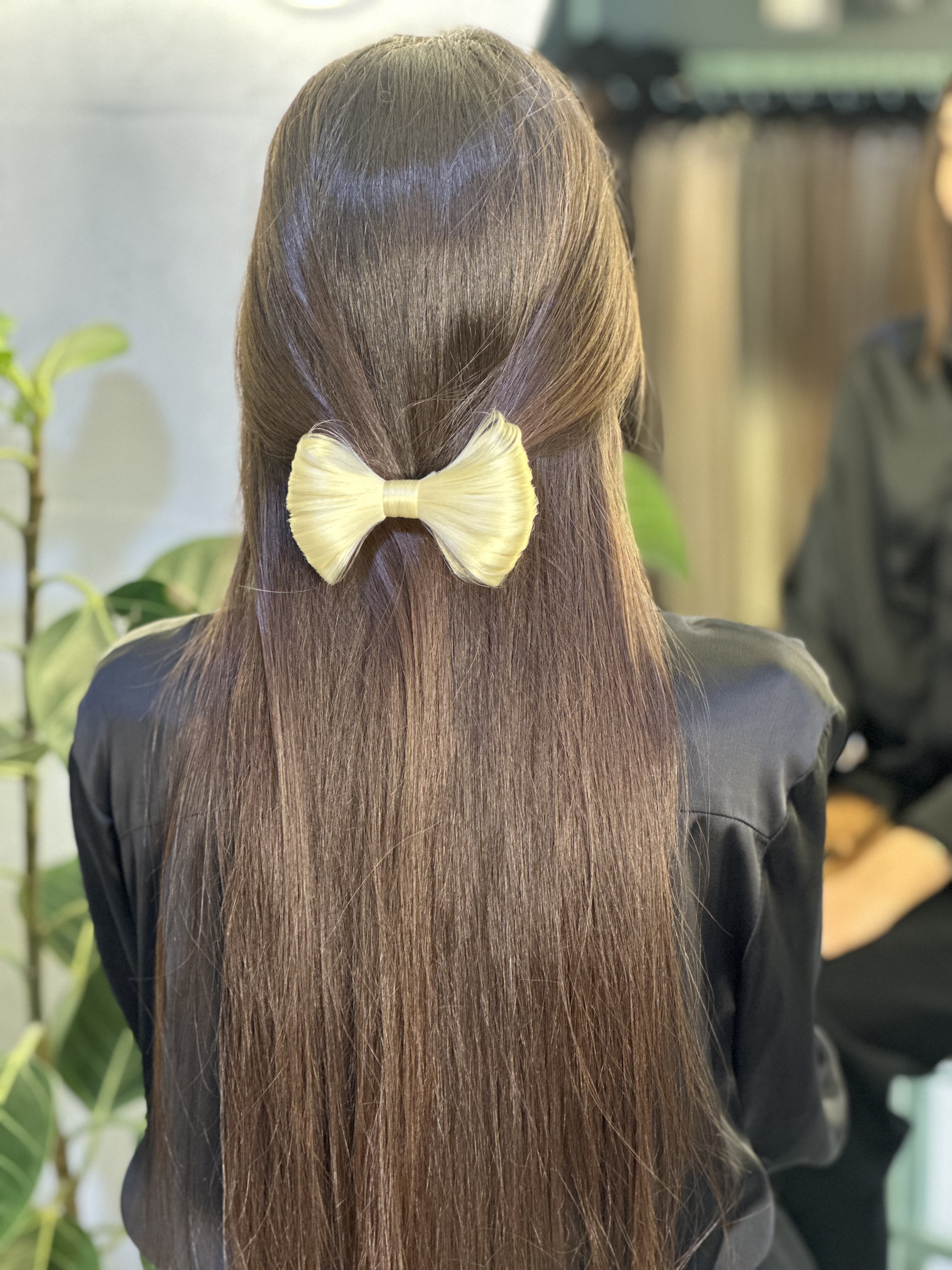 پاپیونی مو بلوند