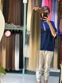 دم اسبی ۱۲۰ سانت امبره مشکی کنفی