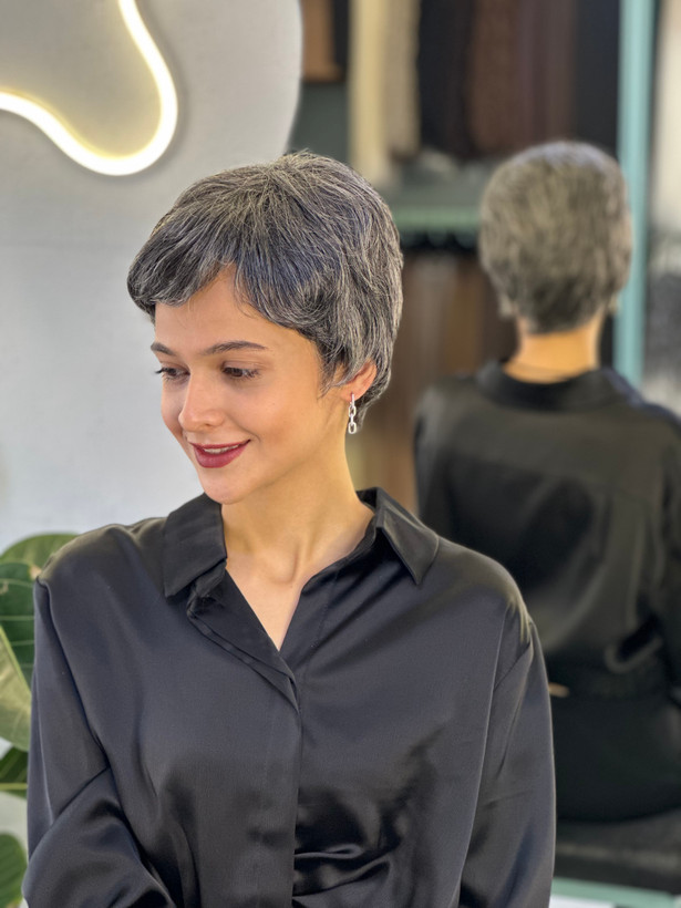کلاه گیس پسرونه وارداتی جو گندمی کد 51b