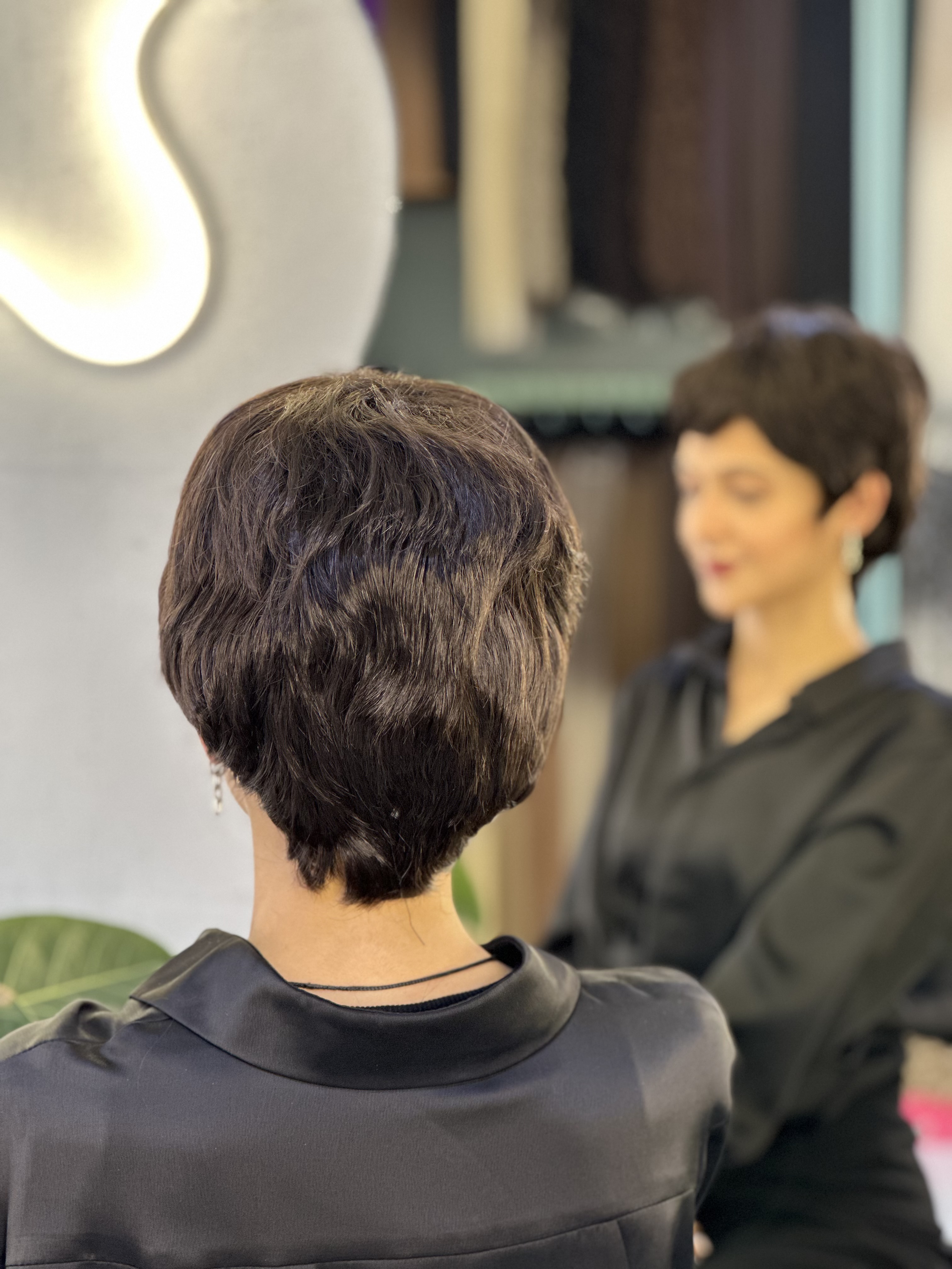 کلاه گیس پسرونه وارداتی مشکی طبیعی کد 3