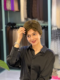 کلاه گیس پسرونه وارداتی خرمایی تیره کد ۸