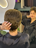 کلاه گیس پسرونه وارداتی خرمایی تیره کد ۸