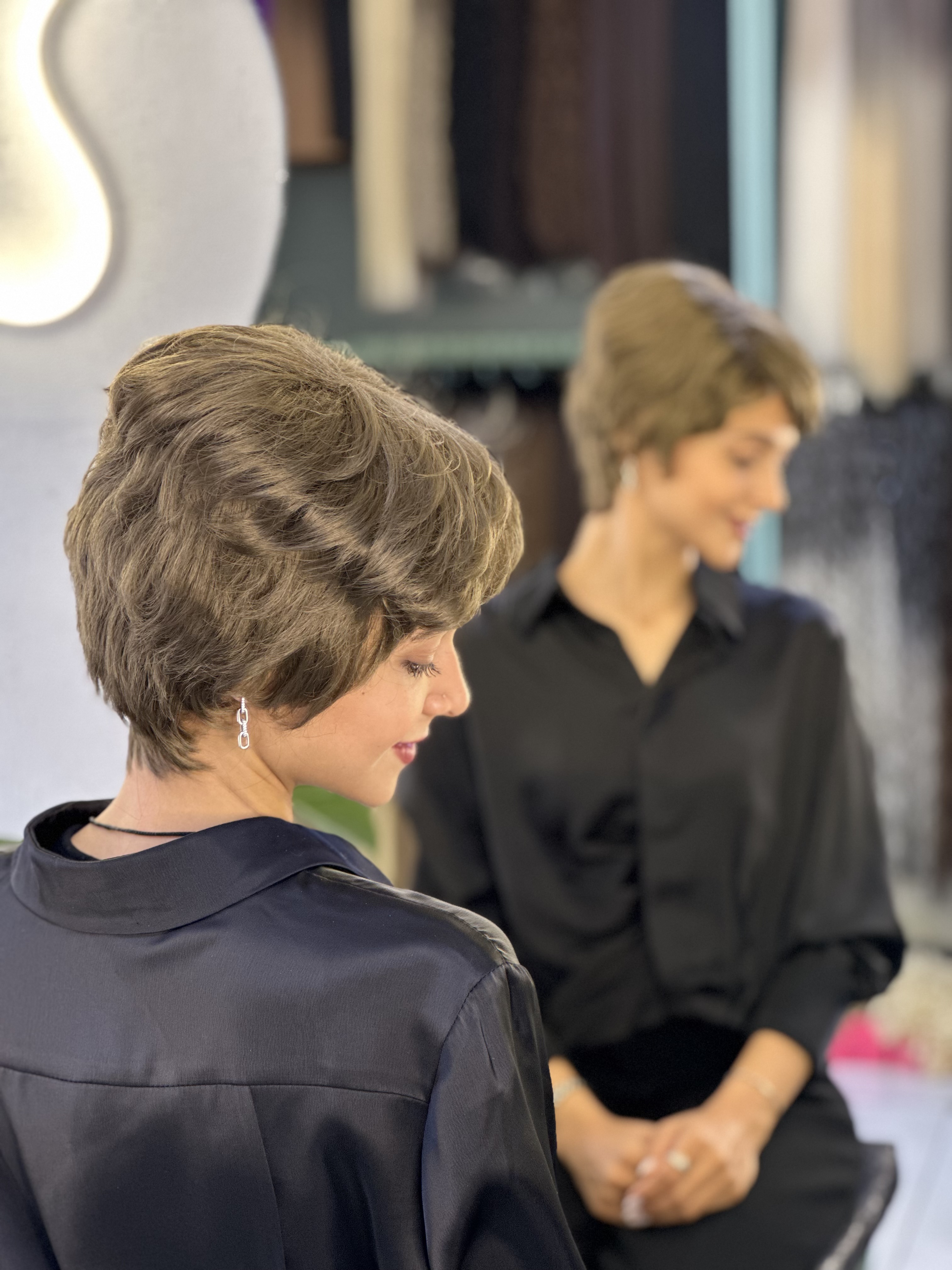 کلاه گیس پسرونه وارداتی خرمایی کد ۱۸