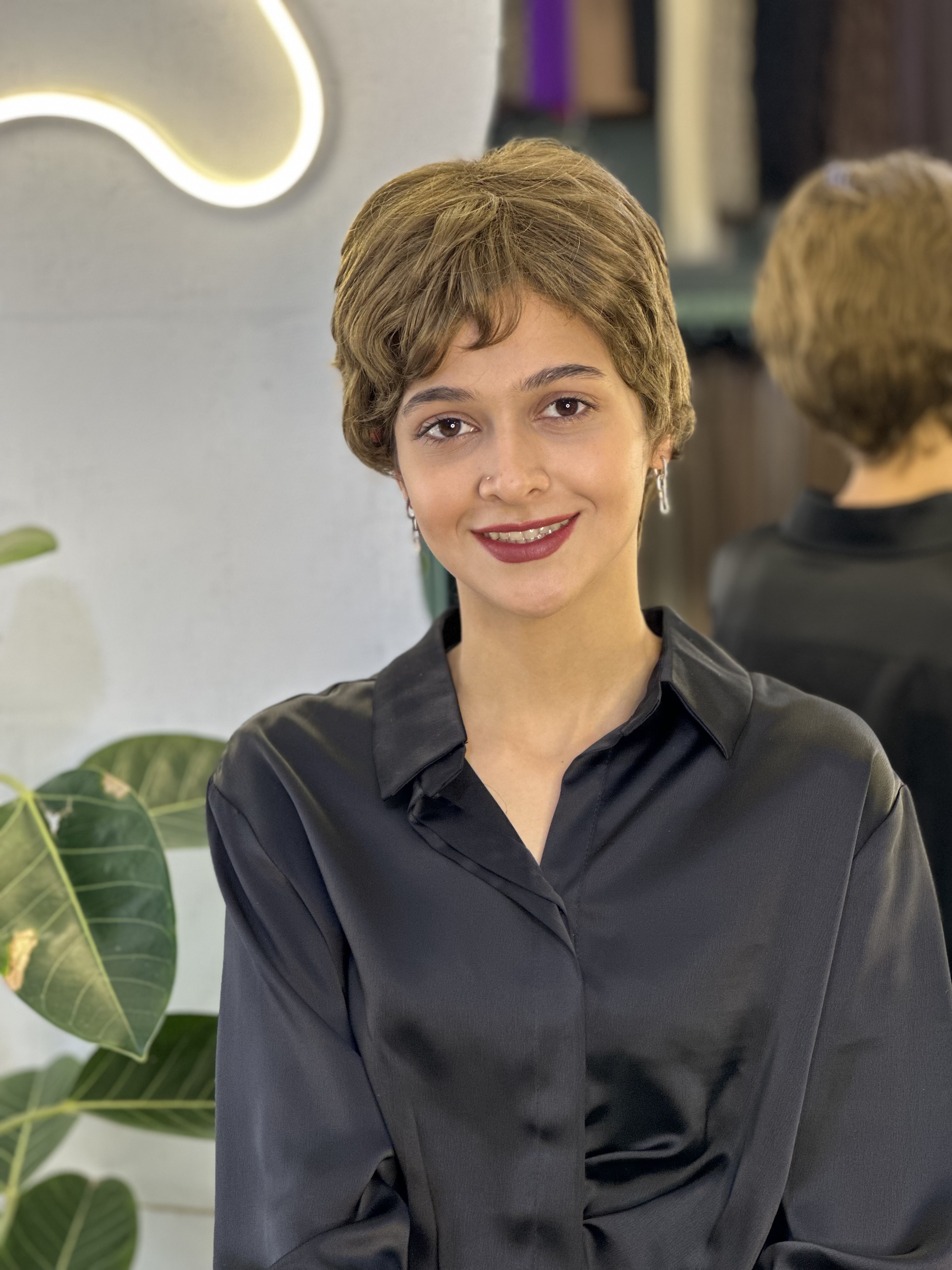 کلاه گیس پسرونه وارداتی زیتونی کد ۱۰