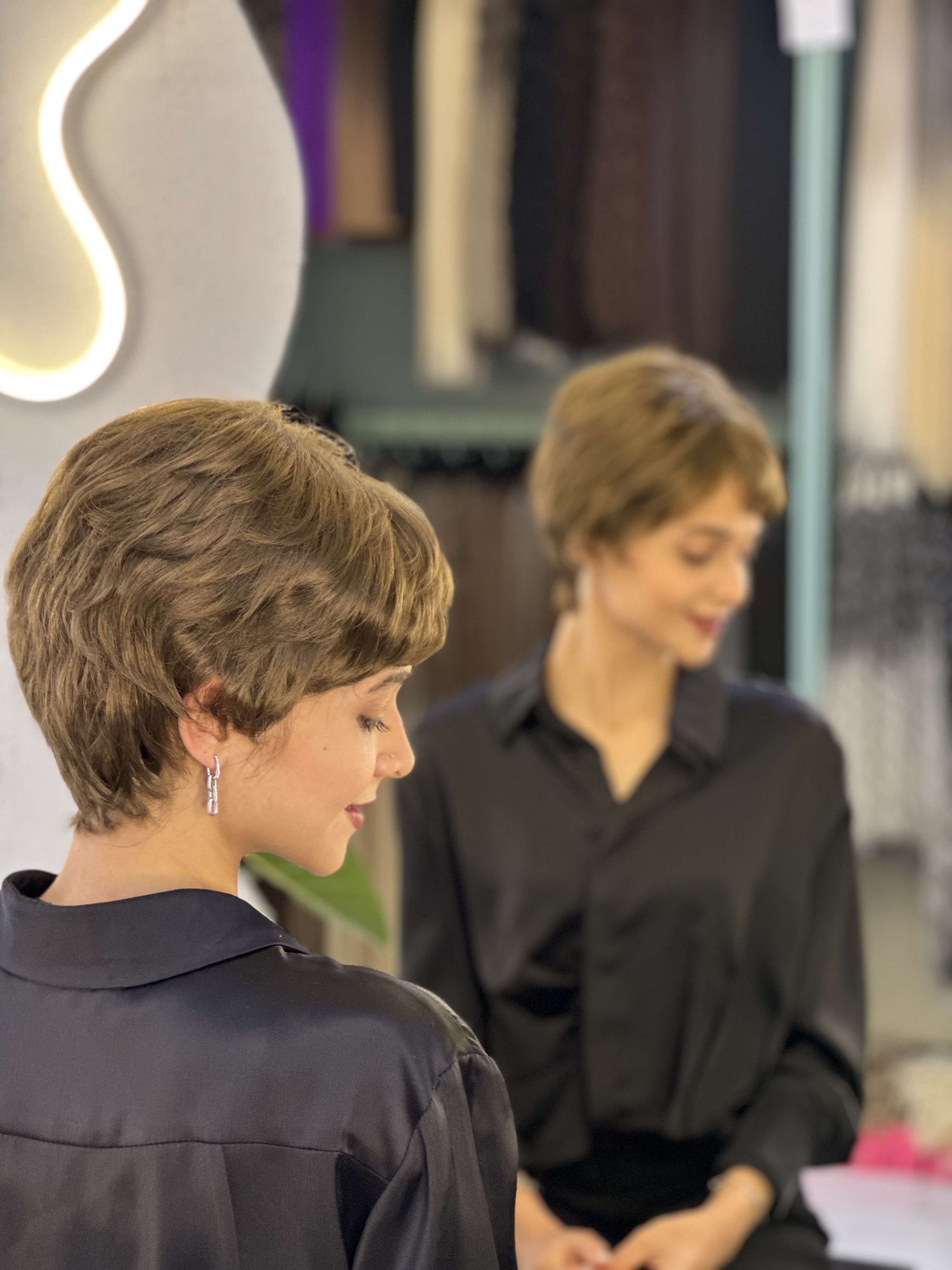 کلاه گیس پسرونه وارداتی زیتونی کد ۱۰