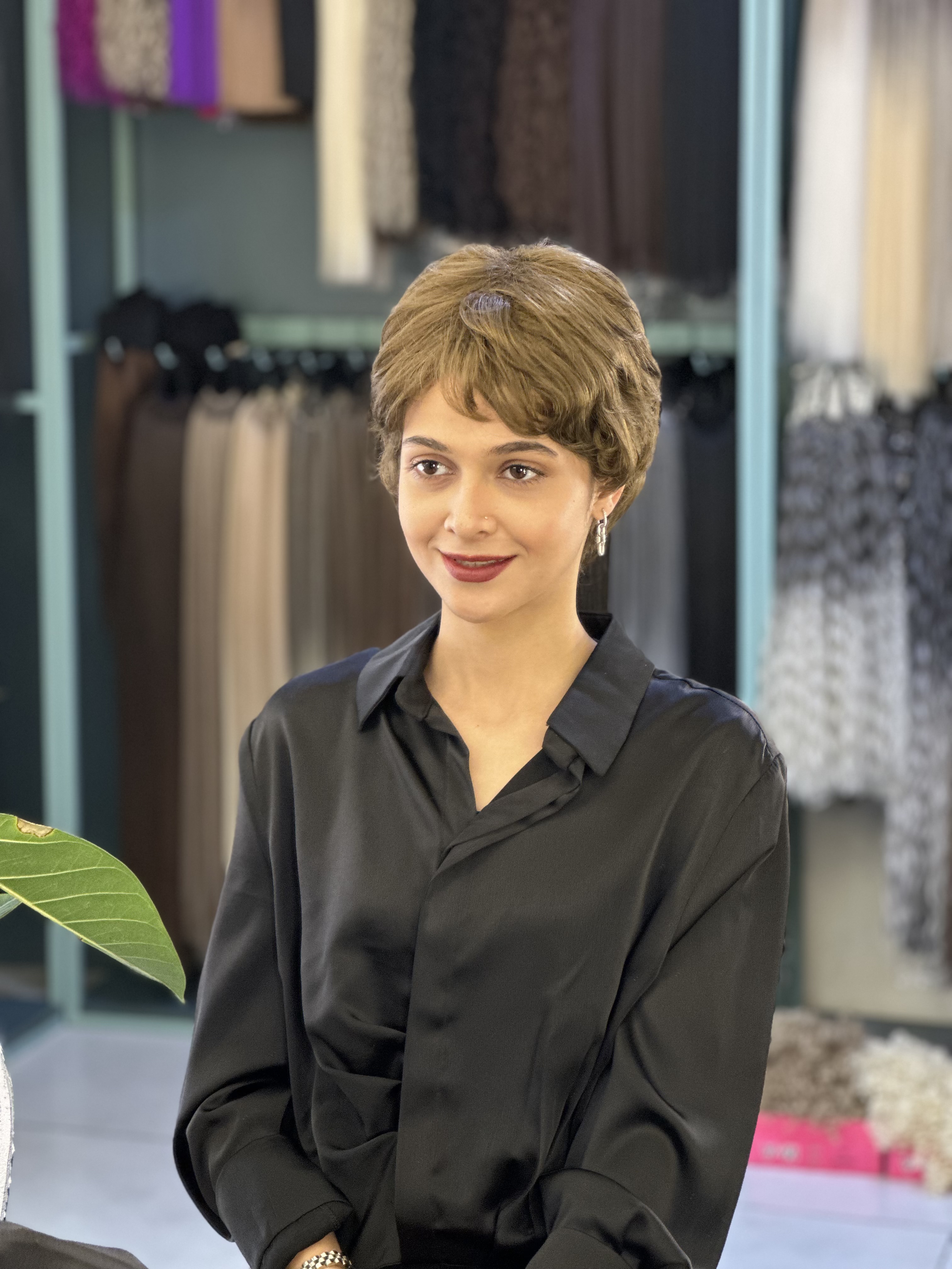کلاه گیس پسرونه وارداتی زیتونی کد ۱۰