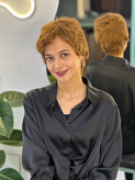 کلاه گیس پسرونه وارداتی حنایی کد ۱۲