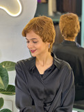 کلاه گیس پسرونه وارداتی حنایی کد ۱۲