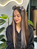 گیره گوجه ای مو(لایت مشکی یخی)