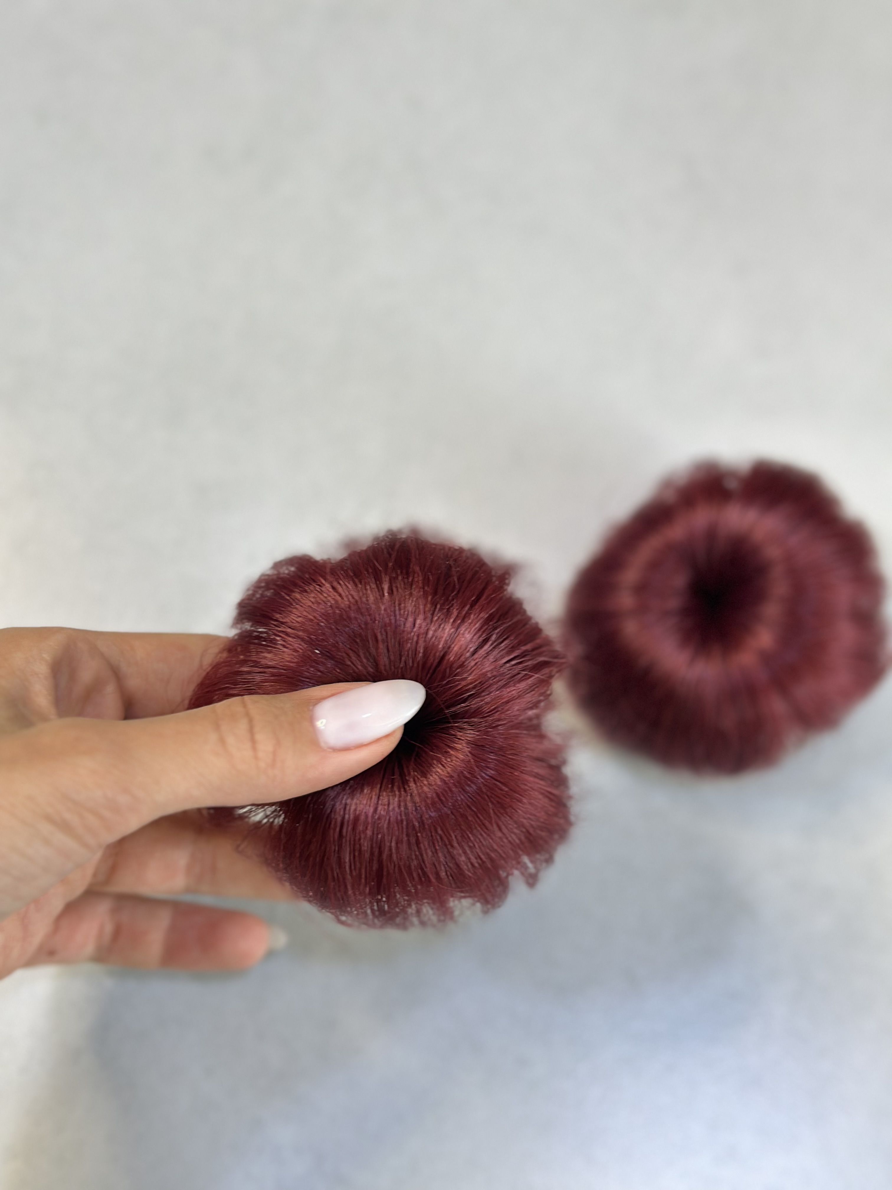 گیره گوجه ای مو (شرابی)