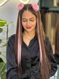 گیره گوجه ای مو(صورتی)