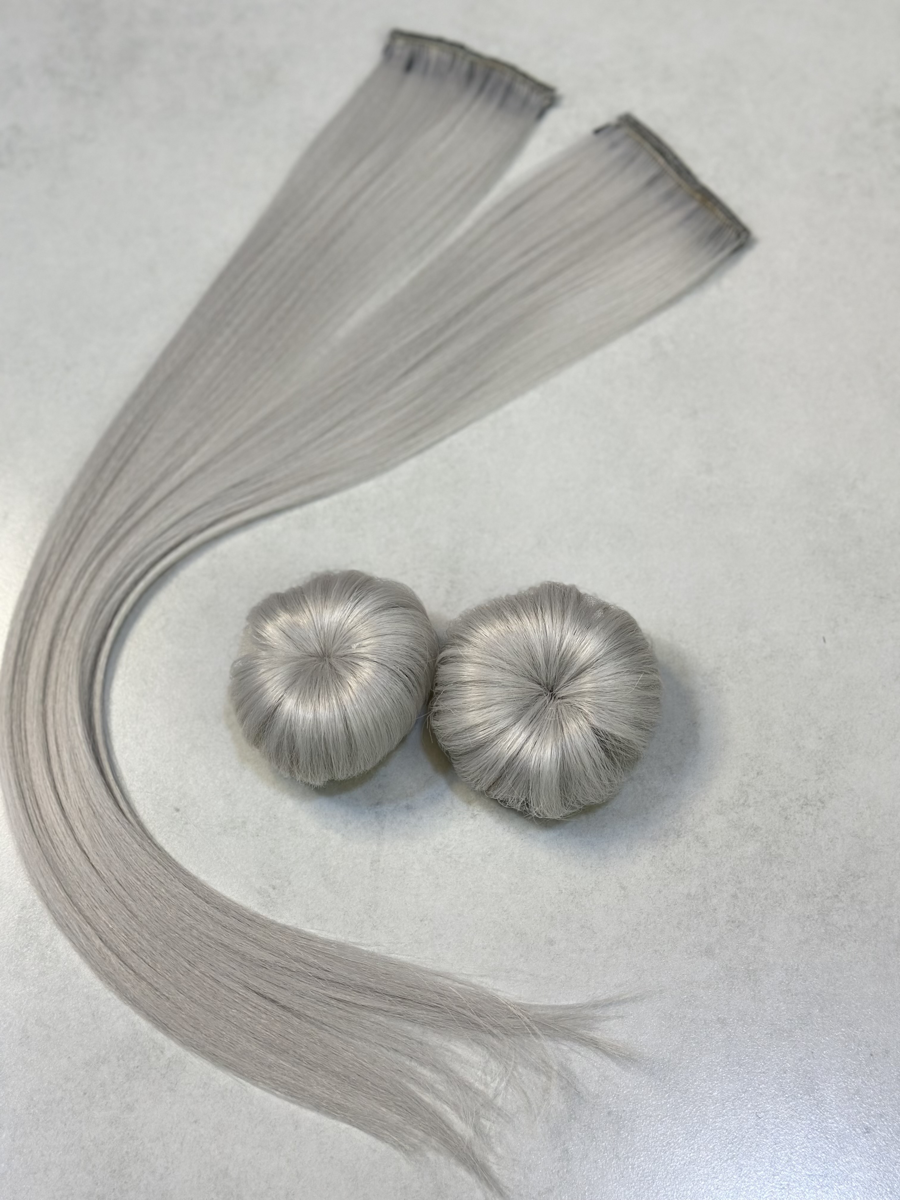 گیره گوجه ای مو ( طوسی )