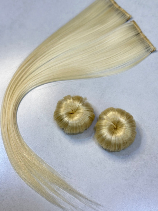 گیره گوجه ای مو (بلوند)