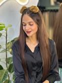 گیره گوجه ای مو(زیتونی تیره)