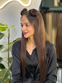 گیره گوجه ای مو(قهوه ای کد 4a)
